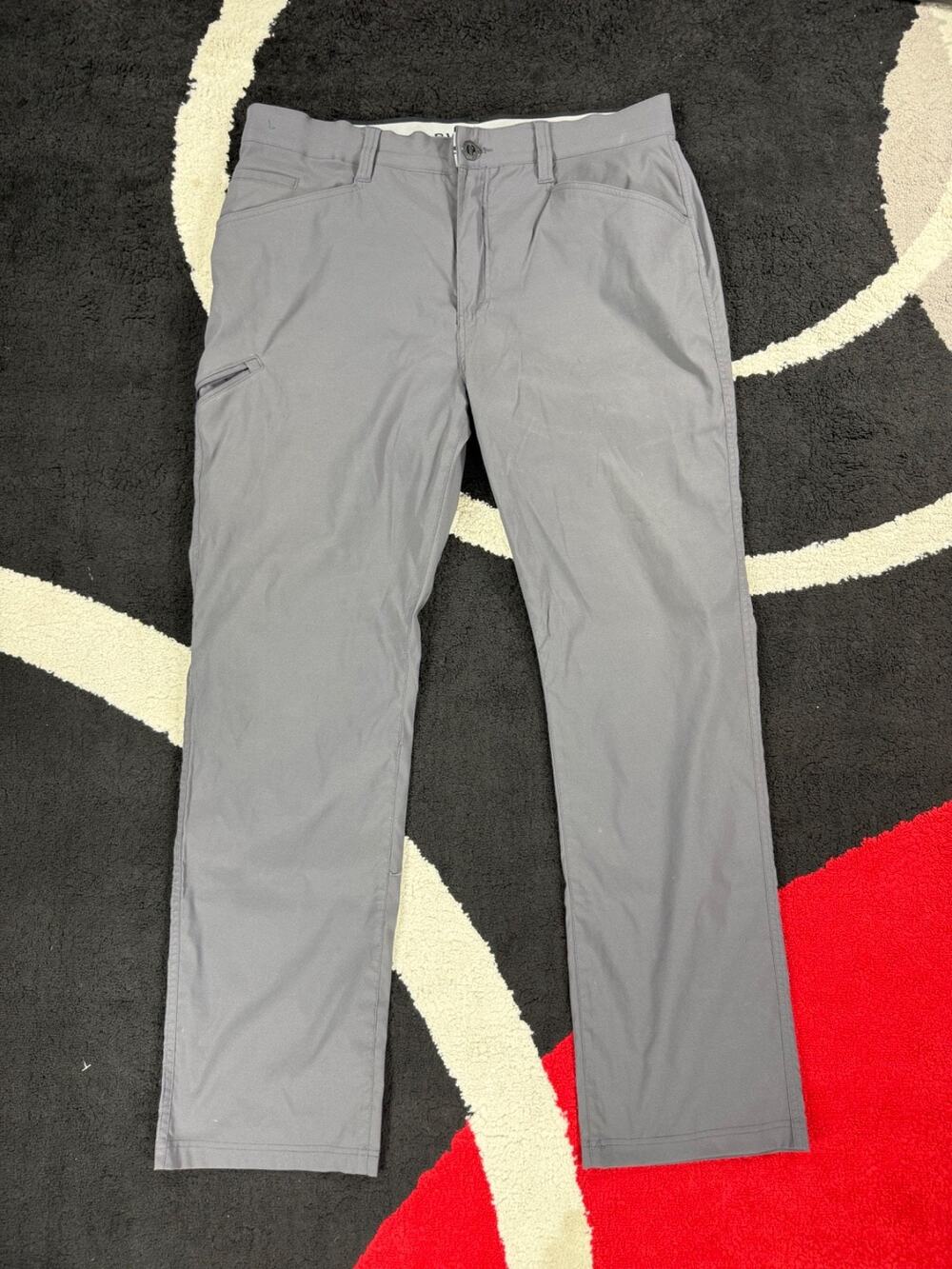 Orvis Pants Mens 38x32 Tech Pant Gray Casual Stretch Hiking Cargo Outdoor